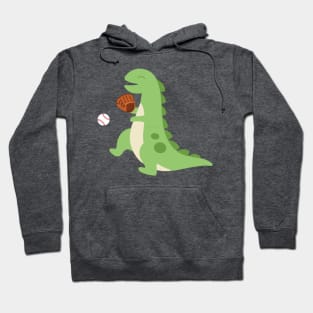 Dinosaur baseball Hoodie